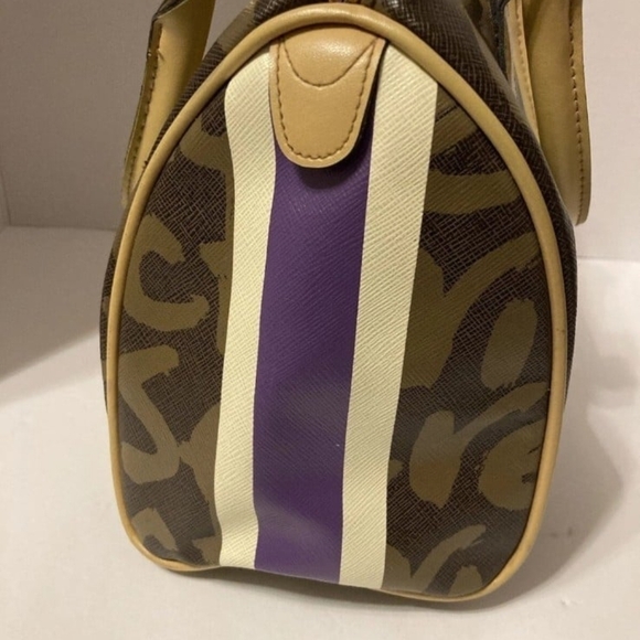 Victoria's Secret Women's Brown and Purple Bag Love Medium - Picture 8 of 11